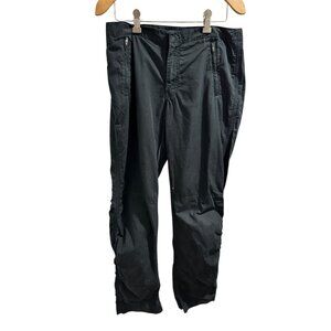🍒 2/$20 🍒 The Limited Womens Black Cotton Cargo Pants Size 6